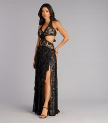 Lyla Lace A-Line Formal Dress