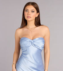 Marlissa Satin Column Formal Dress