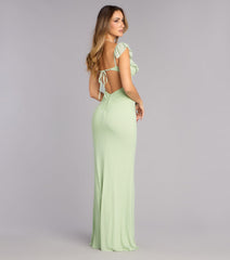 Emberly Mesh Mermaid Formal Dress