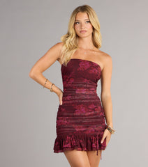 Sweet Muse Floral Mini Dress