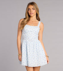 Garden Party Ditsy Floral Skater Dress