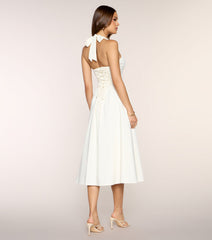 Picture Perfect Polka Dot Midi Dress