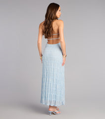 Spring Breeze Chiffon Maxi Dress