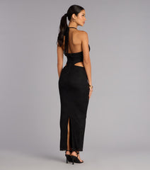 Lace Obsession Cutout Maxi Dress