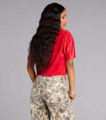 Ultra Game NBA Chicago Bulls Crop Top