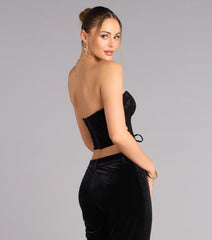 Tied to Temptation Lace Bustier