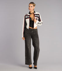 Ultra Game NFL New England Patriots Moto Jacket