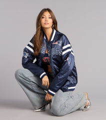 Ultra Game NFL New England Patriots Bomber Jacket