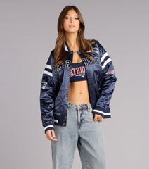 Ultra Game NFL New England Patriots Bomber Jacket
