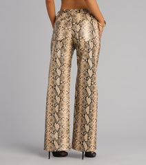 Wild Intent Snake Print Pants