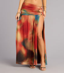 Booked the Getaway Maxi Skirt