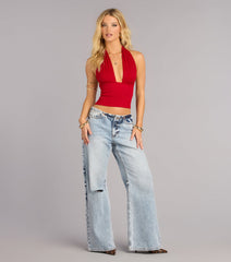 Worn In Energy Wide Leg Denim Jeans