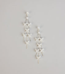 Wing It Butterfly Cubic Zirconia Earrings