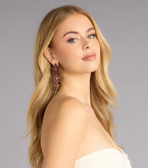 Bloom Boldly Flower Drop Earrings