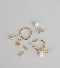 Mood Match Charm Earrings Pack