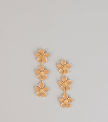 Petals On Repeat Floral Earrings