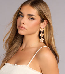 Petals On Repeat Floral Earrings