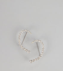 Twinkle Trail Rhinestone Ear Crawlers