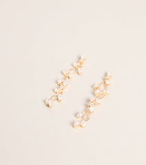 Whisper Shine Leaf Earrings