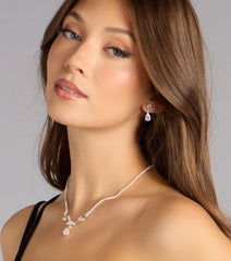 Radiant Luxe Cubic Zirconia Jewelry Set