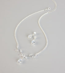 Radiant Luxe Cubic Zirconia Jewelry Set