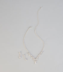 Sparkle Moment Rhinestone Jewelry Set