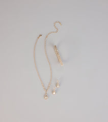 Golden Hour Glam Jewelry Set