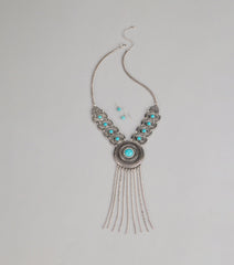 Western Trails Necklace And Earrings Set