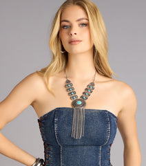 Western Trails Necklace And Earrings Set