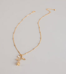 Finishing Touch Floral Necklace
