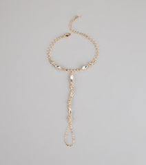 Drip Effect Hand Chain