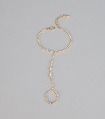 Diamond Drift Hand Chain