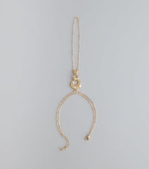 Glow Getter Statement Hand Chain