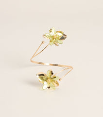 Destination Bloom Flower Arm Cuff