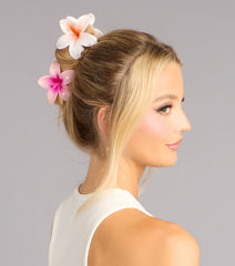 Sweet Bloom Flower Hair Clip Set