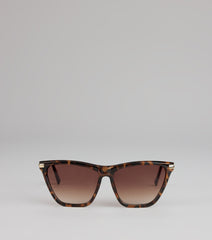 Off Duty Attitude Cat Eye Sunglasses