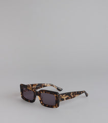DIFF Espresso Run Square Sunglasses