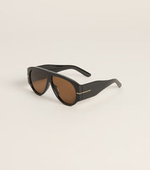 No Small Talk Oversized Sunglasses
