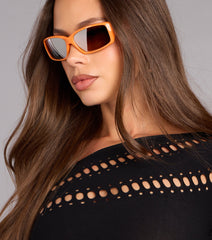 Hot Take Rectangle Sunglasses