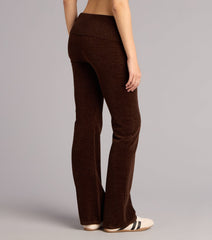 Cozy Girl Chenille Knit Flare Pants