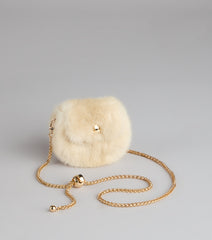 Fluff Factor Mini Crossbody Bag
