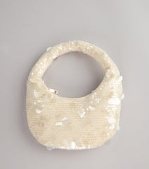 Extra Shine Sequin Shoulder Bag