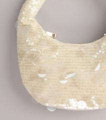 Extra Shine Sequin Shoulder Bag