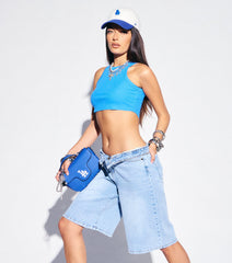 City Chic LA Dodgers Shoulder Bag
