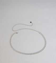 Shimmer Statement Cubic Zirconia Belt