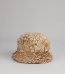 Cozy Luxe Faux Fur Bucket Hat
