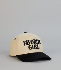 Favorite Girl Two-Tone Baseball Cap