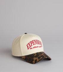 Expensive Attitude Leopard Baseball Cap