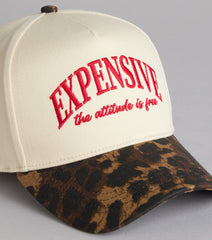 Expensive Attitude Leopard Baseball Cap