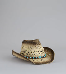 Sun Chaser Straw Cowboy Hat